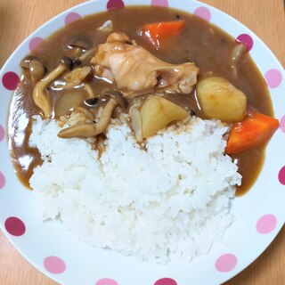 鶏の手羽元カレー